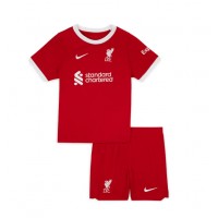 Liverpool Domáci Detský futbalový dres 2023-24 Krátky Rukáv (+ trenírky)
